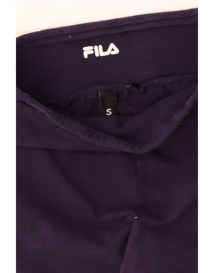 Fila Leggings para mujer UK 10 Small Azul marino Colorblock