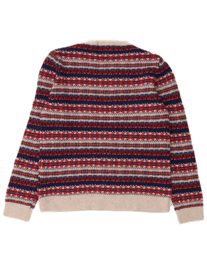 Barbour - Jersey de cuello redondo para mujer, talla 40, talla M, multicolor