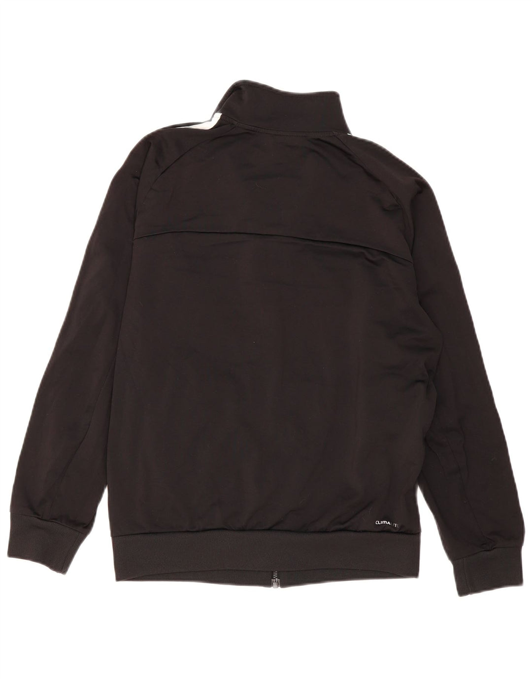 Adidas Mens Climalite Chándal Top Chaqueta Reino Unido 38/40 Mediano Negro Poliéster