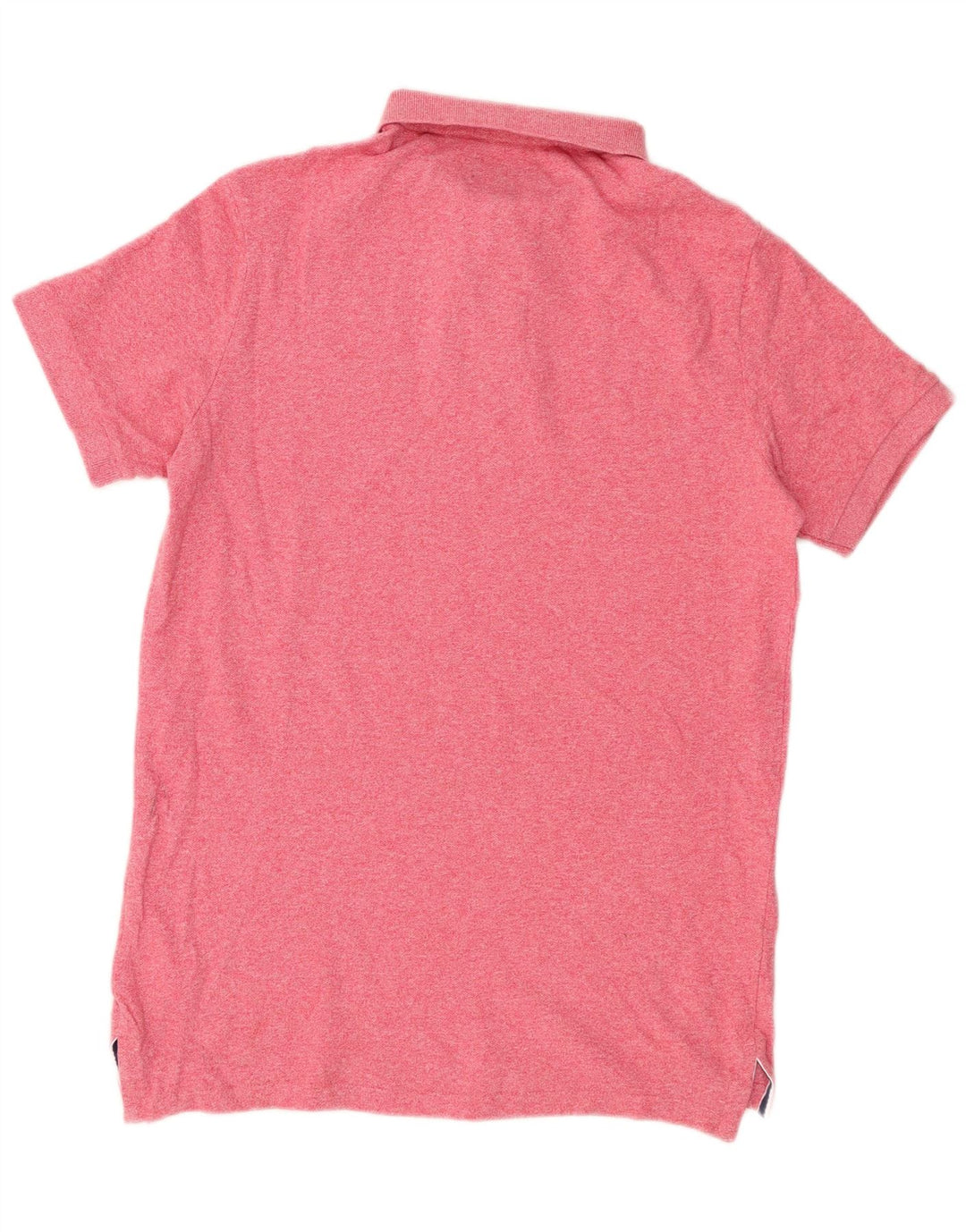 Superdry Polo De Algodón Rosa Medio Para Hombre