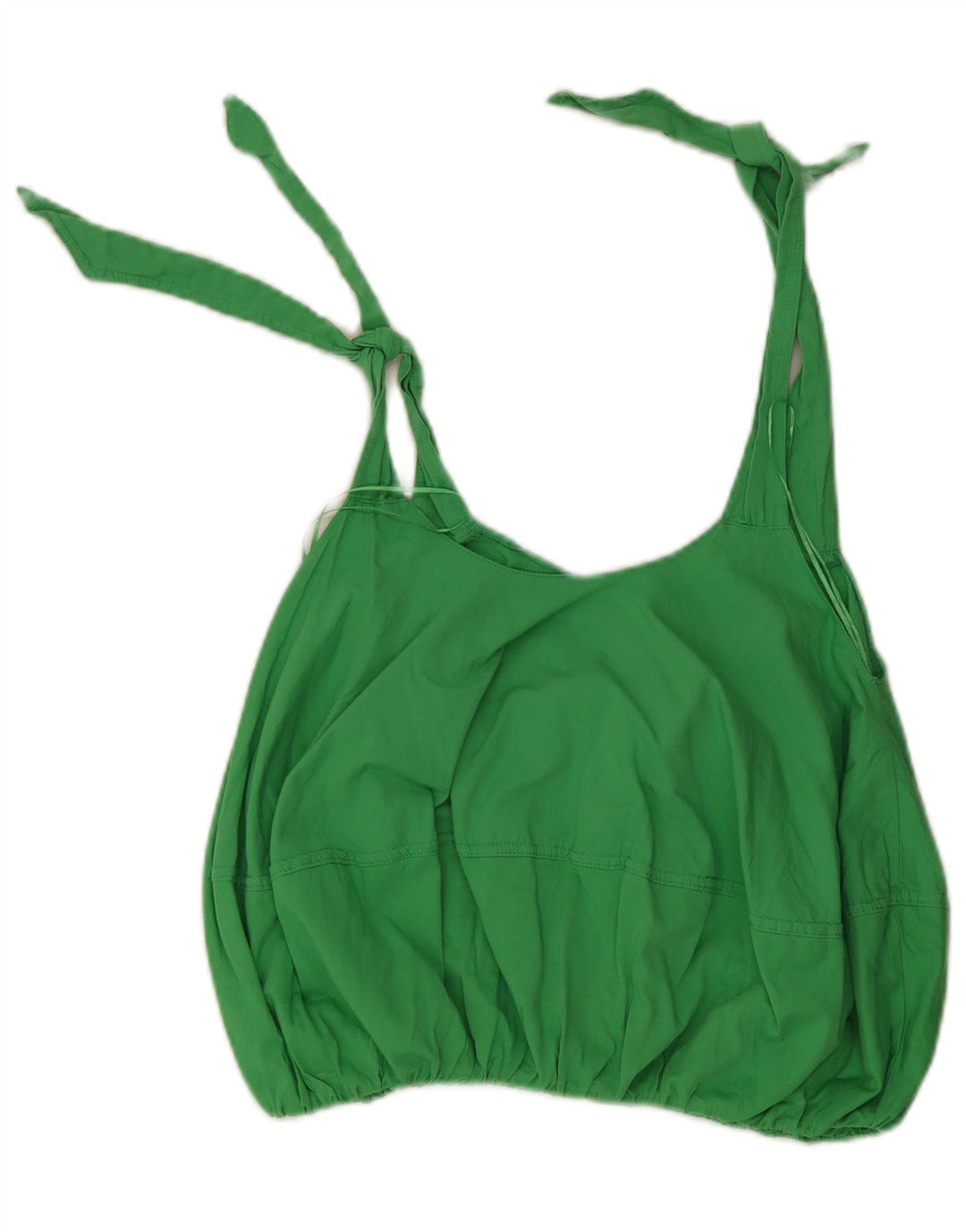 Zara Mujer Crop Top Reino Unido 8 Pequeño Verde