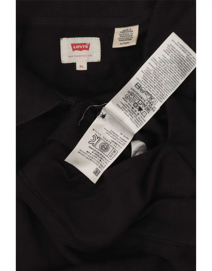 Levi's Polo Hombre XL Algodón Negro