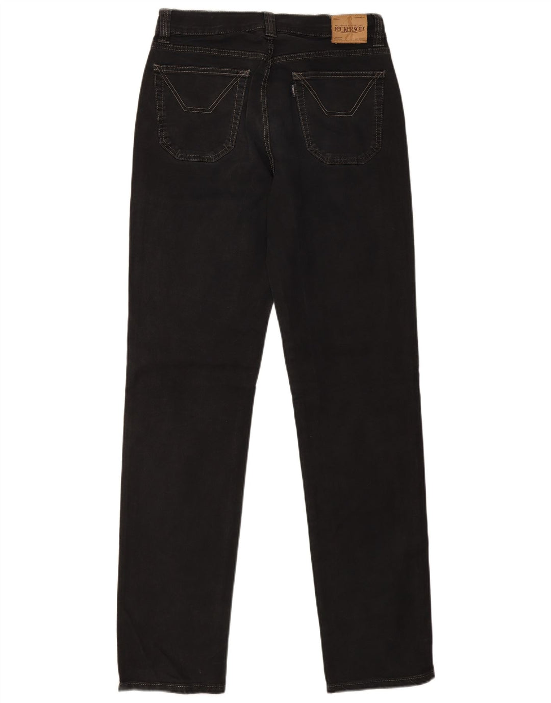 Jeckerson Vaqueros rectos para hombre W34 L34 Algodón gris