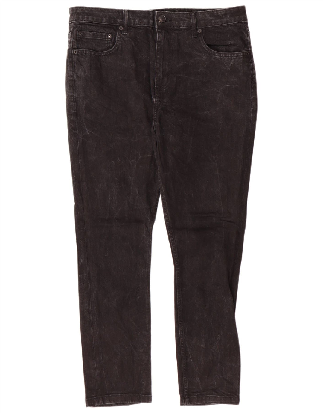JACK WILLS Vaqueros ajustados para hombre W34 L27 Algodón negro