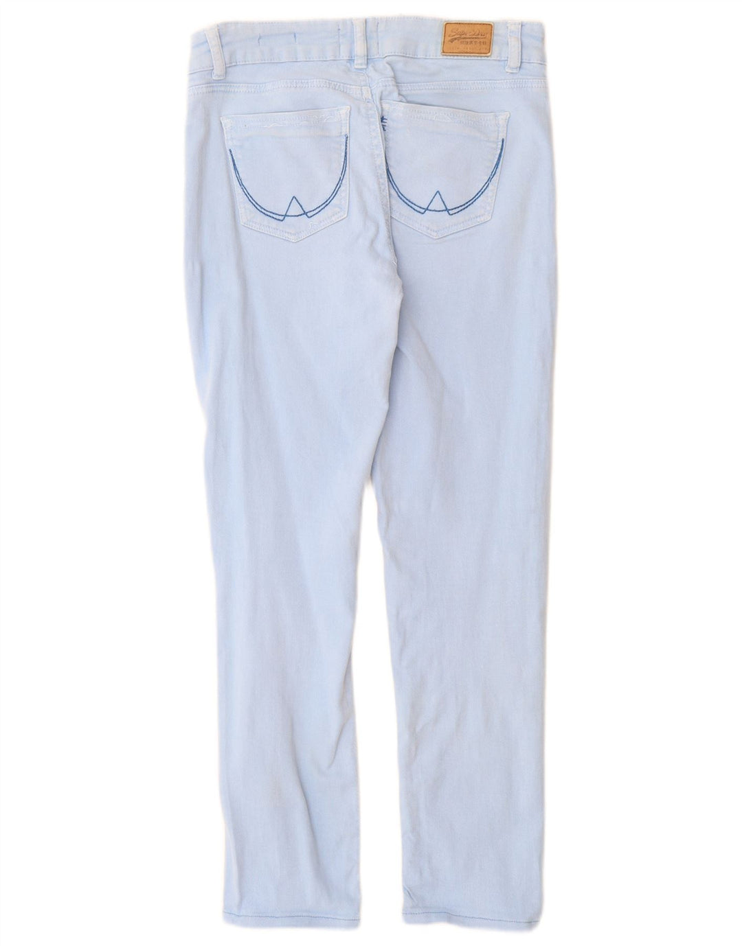 Superdry Vaqueros Super Ajustados Mujer W26 L27 Azul