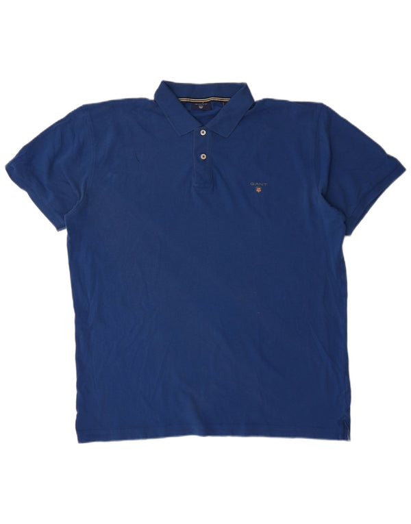 Gant Polo Hombre XL Azul Algodón