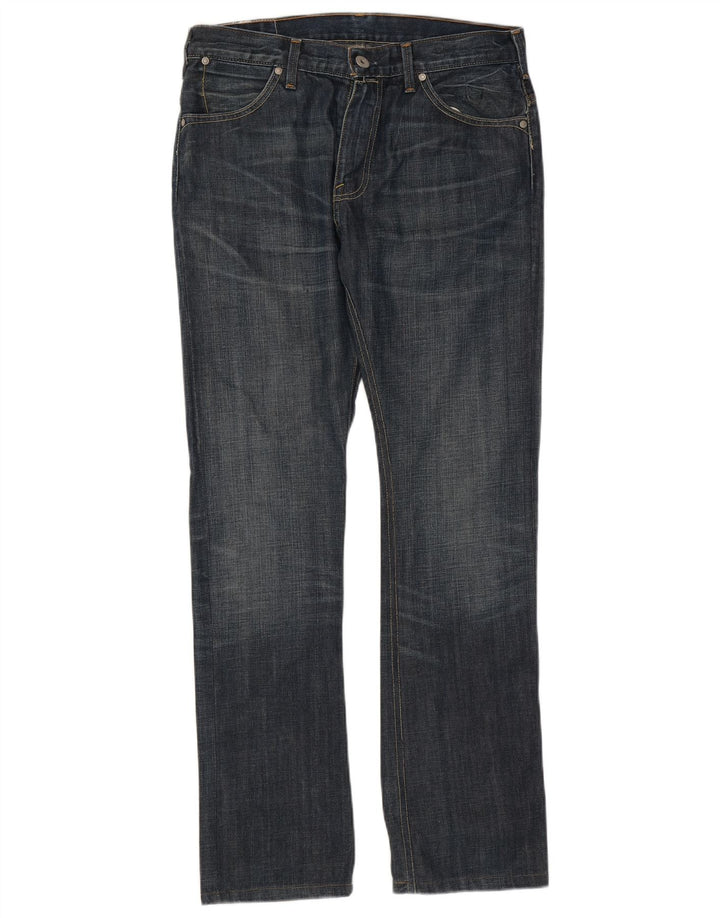 Vaqueros rectos Levi's para hombre W33 L34 Algodón azul marino
