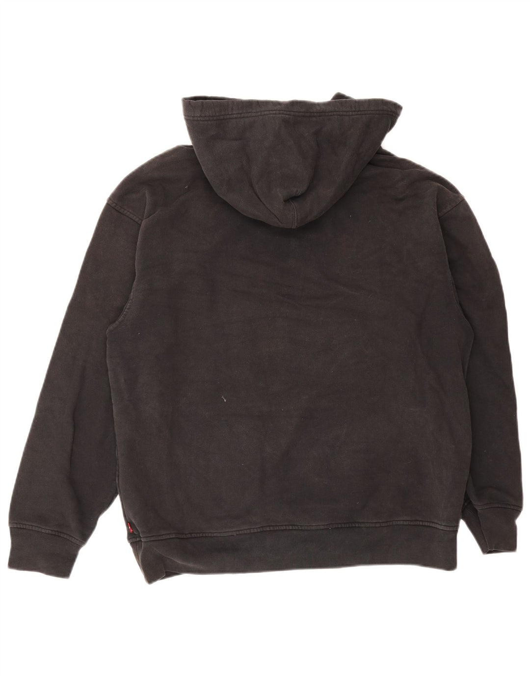 Levi's Hombre Sudadera Con Capucha Y Gráfico Relajado De Algodón Gris Medio