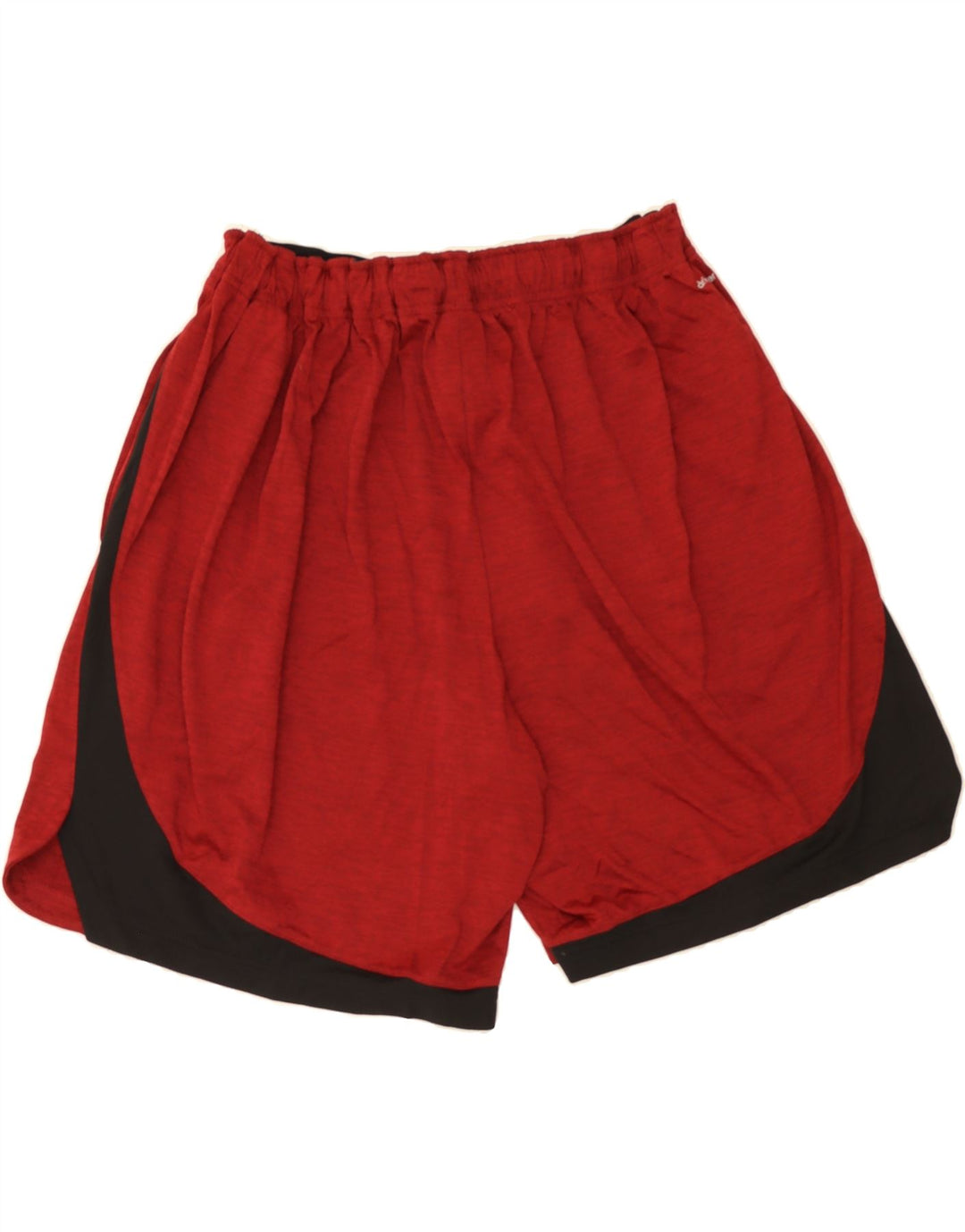 RUSSELL ATHLETIC Mens Sport Shorts 2XL Red Colourblock Polyester Vintage Russell Athletic and Second-Hand Russell Athletic from Messina Hembry 