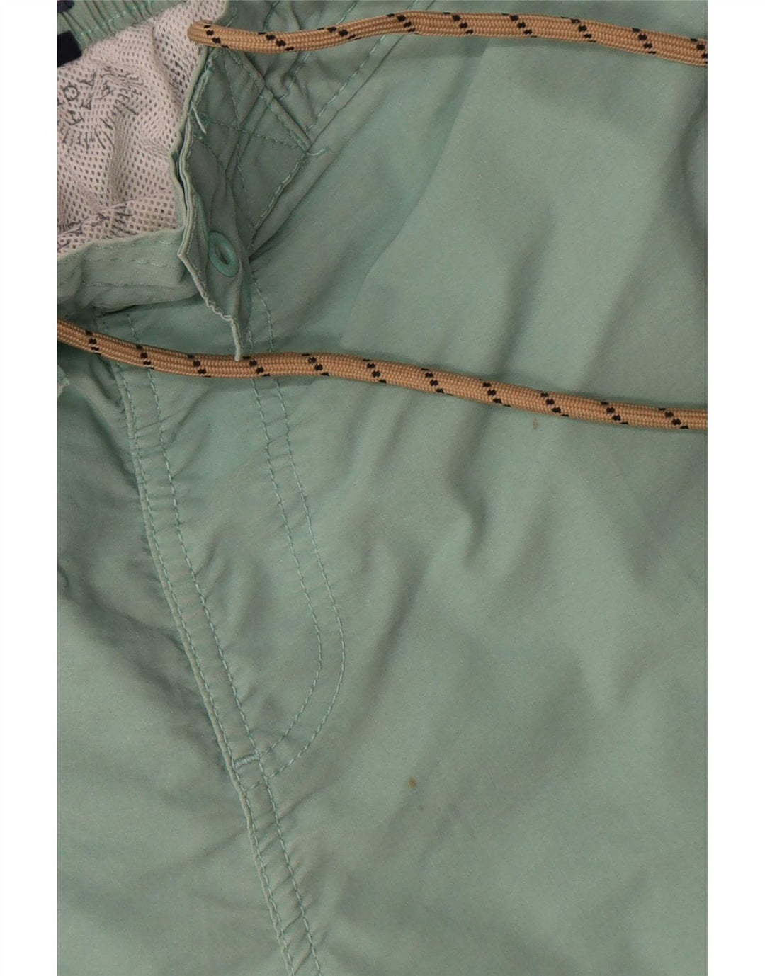 Bañador para hombre Fat Face Algodón verde medio