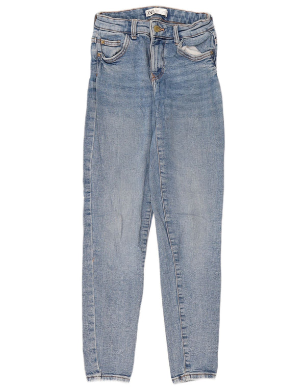 Zara Vaqueros Pitillo Mujer EU 34 2XS W24 L29 Azul