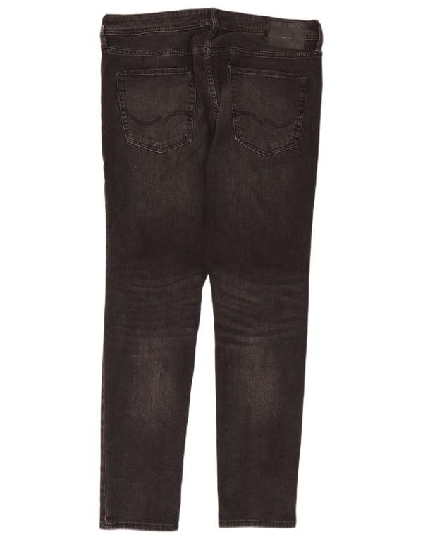 Jack & Jones Vaqueros pitillo Liam para hombre W36 L32 Algodón negro