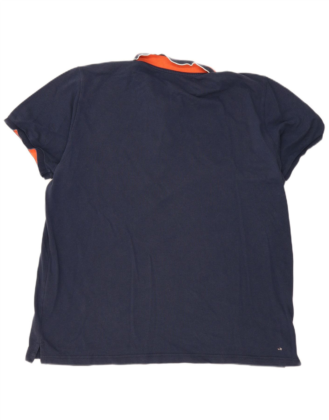 Polo ADIDAS para hombre 2XL Azul marino Colorblock Algodón