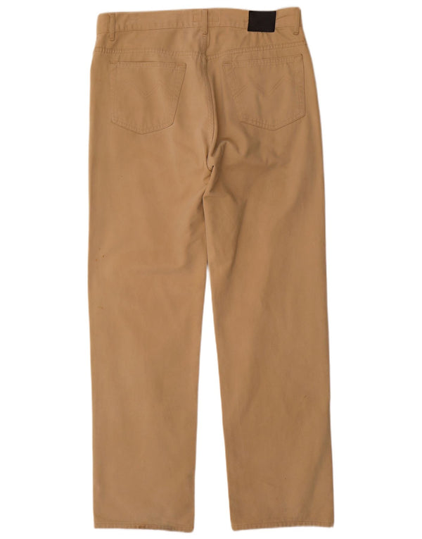 Pantalones casuales rectos para hombre Missoni IT 52 XL W34 L32 Algodón beige