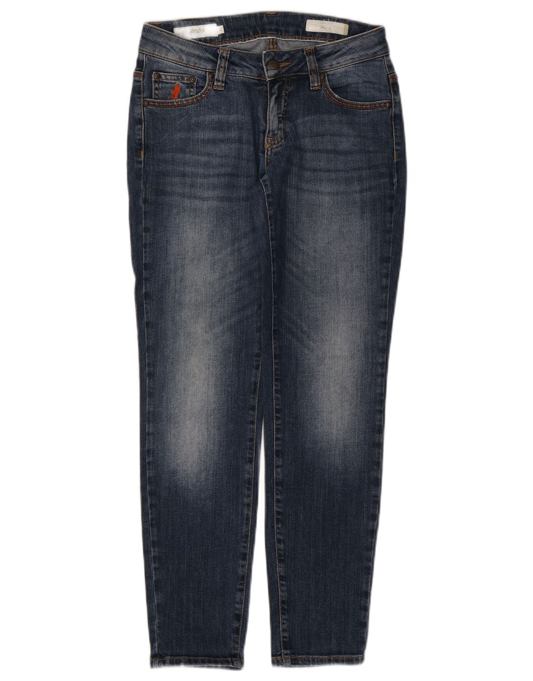 Vaqueros ajustados Marlboro Classics para mujer W26 L27 Algodón azul
