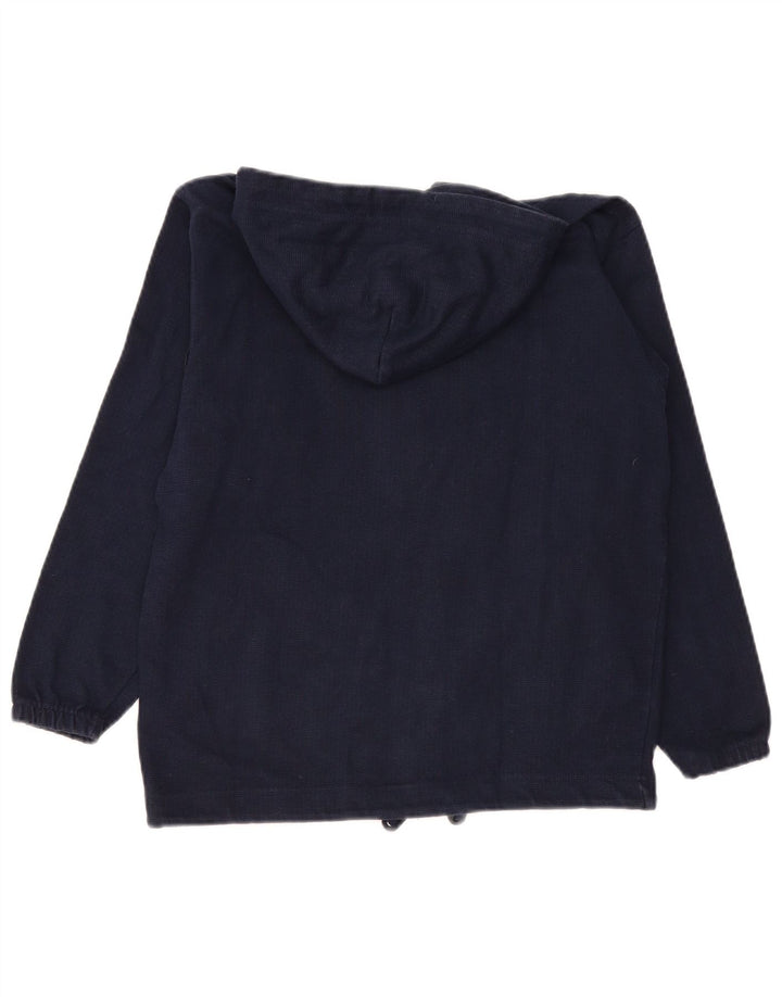 CHAMPION Suéter con capucha y cremallera para niños 11-12 años Azul marino Algodón