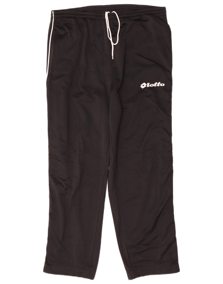Lotto Pantalón Chándal Hombre UK 40/42 Large Poliéster Negro