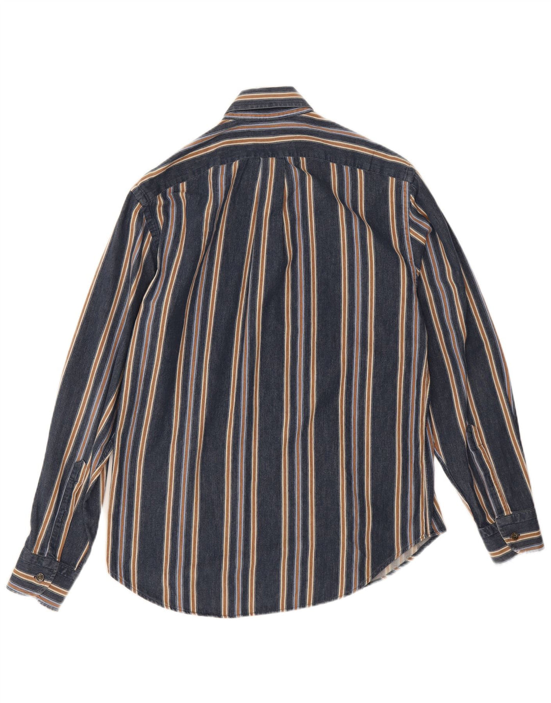 Camisa Harmont & Blaine Hombre Algodón Rayas Azul Marino Mediano