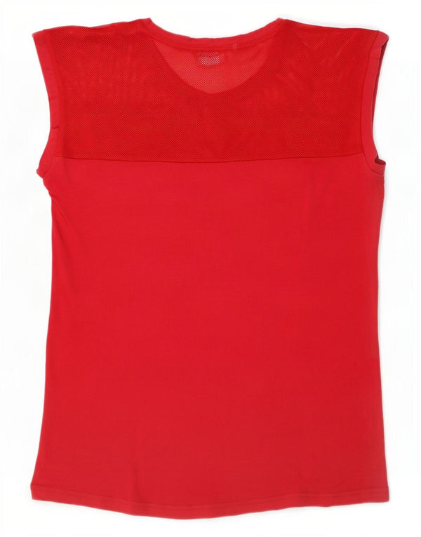 Ellesse Heritage Graphic Camiseta para Mujer UK 42 Algodón Rosa Medio