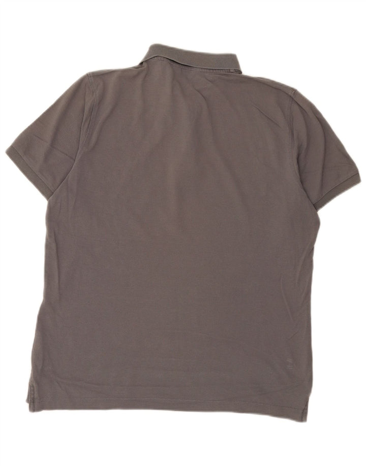Polo Calvin Klein para hombre de algodón gris medio