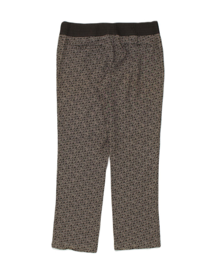 BYBLOS Womens Straight Casual Trousers W33 L30  Grey | Vintage Byblos | Thrift | Second-Hand Byblos | Used Clothing | Messina Hembry 