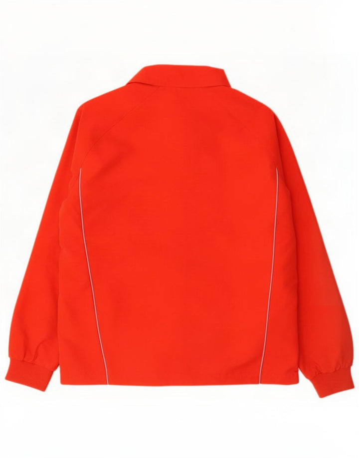 Adidas - Chaqueta de chándal para hombre, talla 40/42, poliéster rojo mediano
