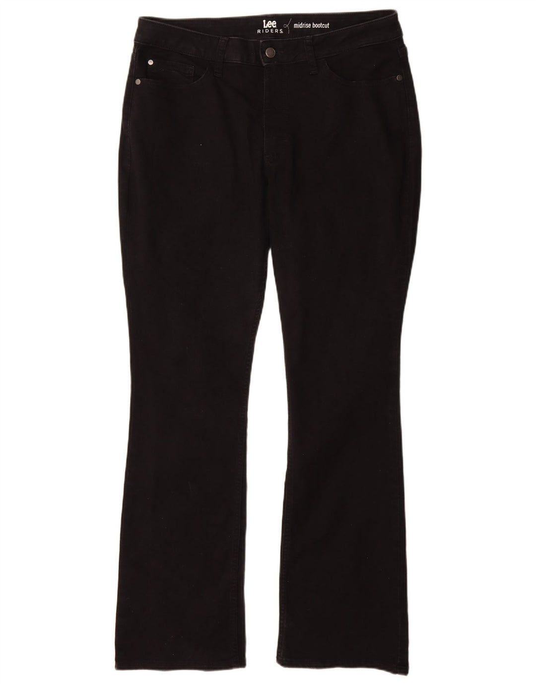 Lee Jeans de talle medio para mujer US 16 2XL W36 L32 Algodón negro