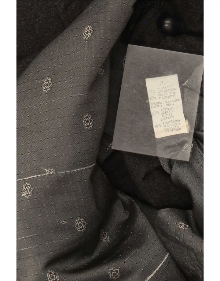 Chaqueta tipo blazer de 3 botones para mujer Penny Black IT 42 Lana gris medio
