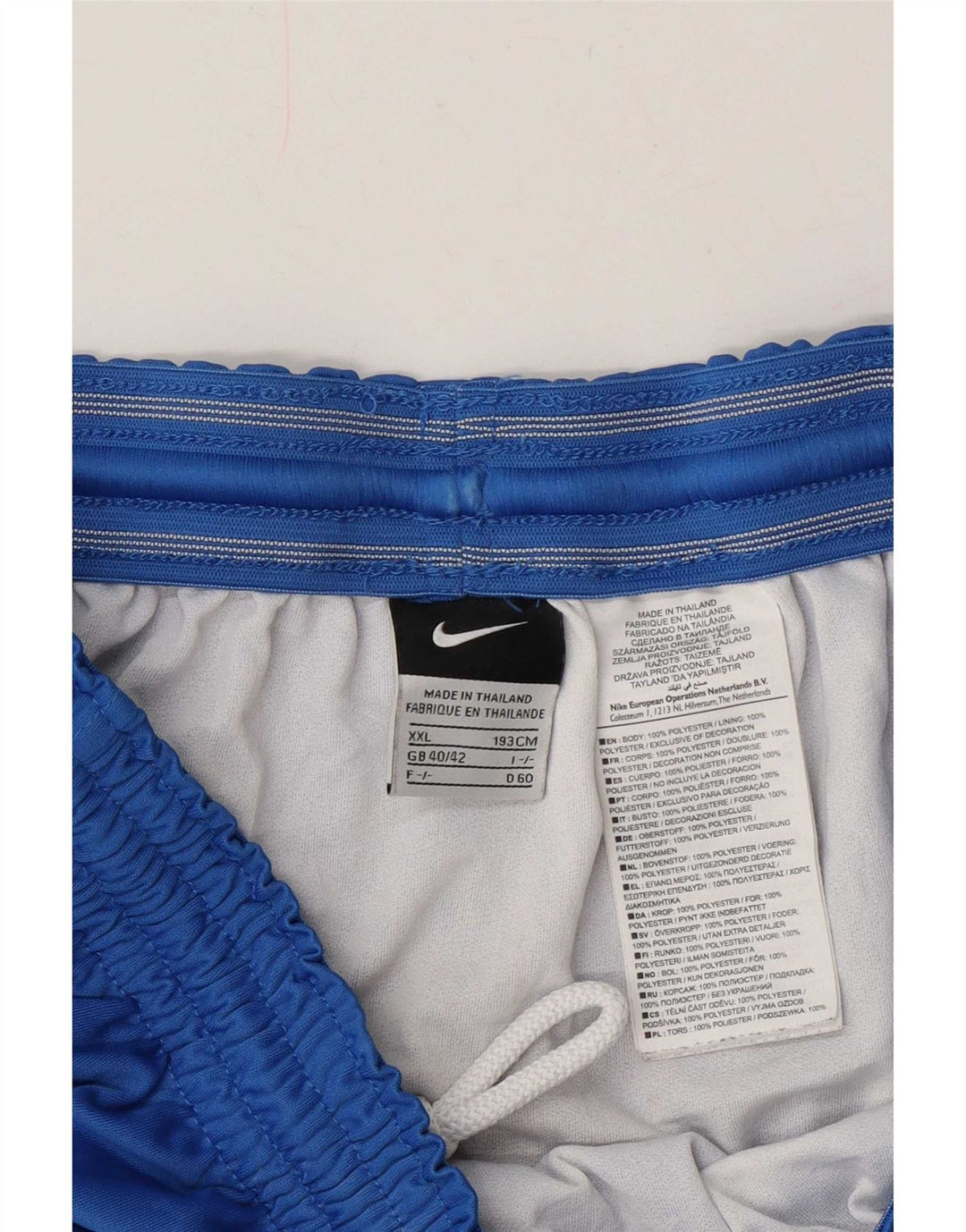 Pantalones cortos deportivos Nike para hombre 2XL Poliéster azul