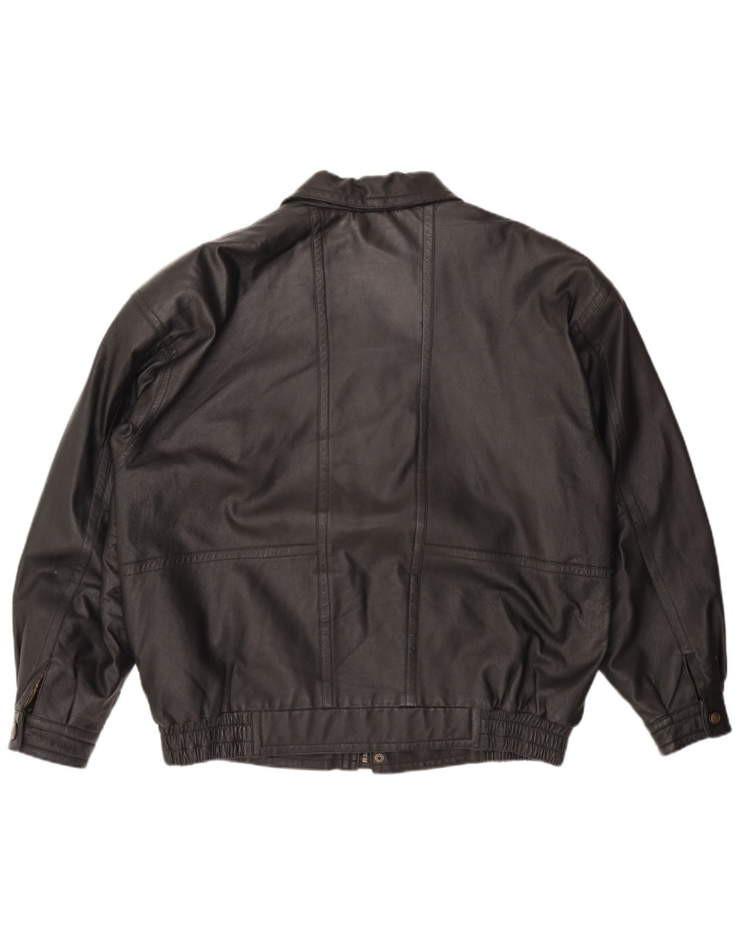 CANDA Chaqueta de cuero para hombre UK 44 2XL Cuero negro