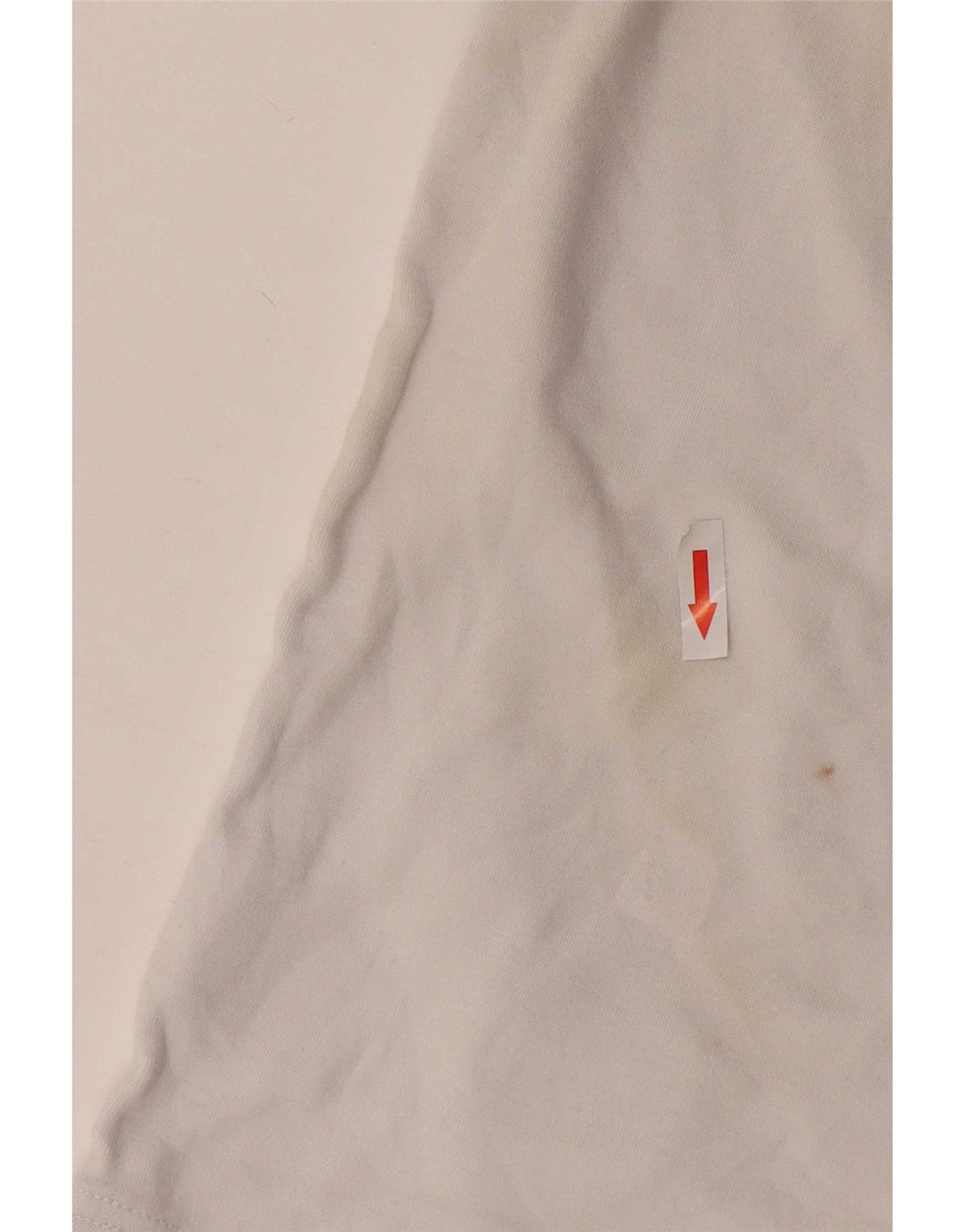 Fila Camiseta gráfica para hombre Top Medium White Colourblock Cotton