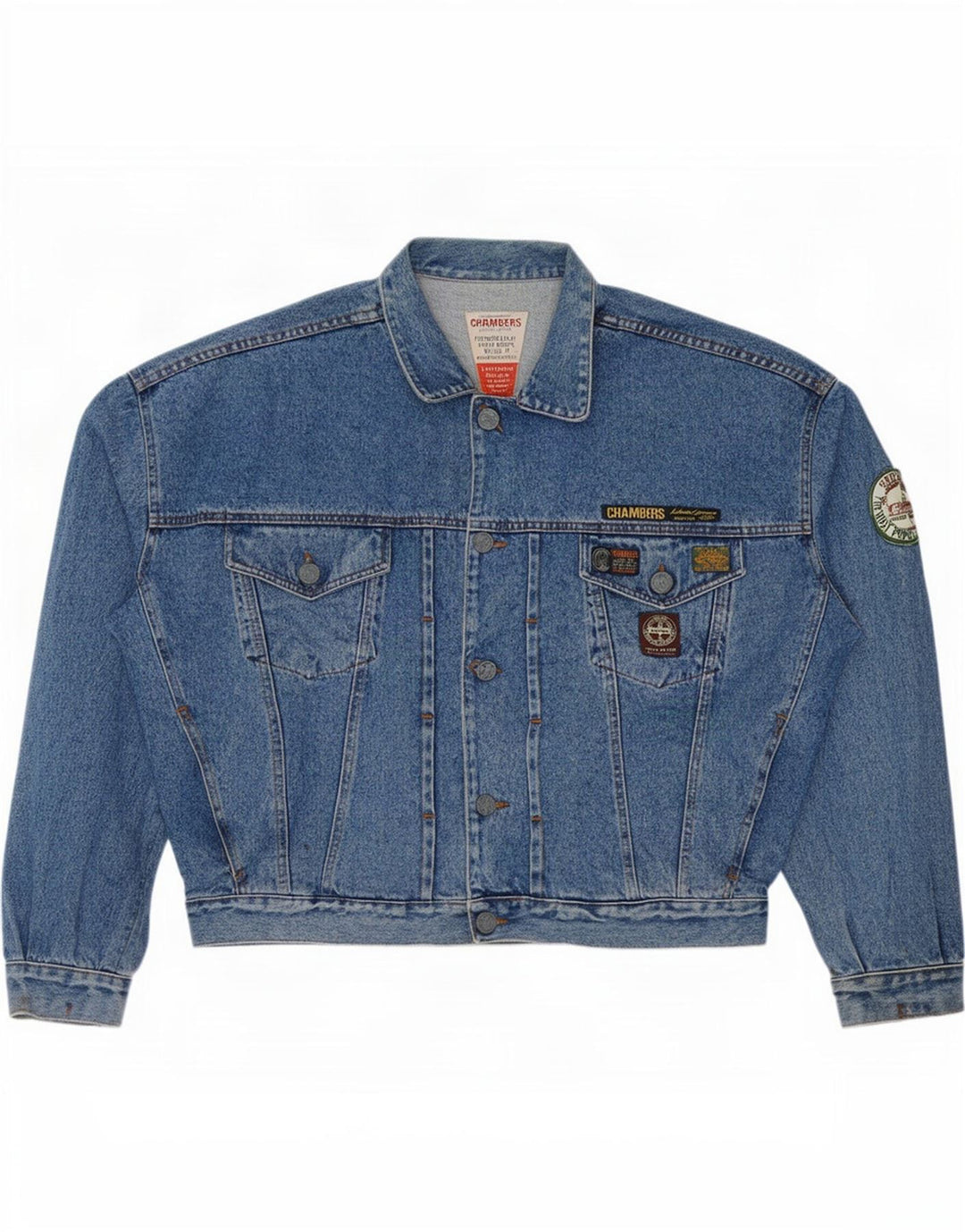 Chambers Chaqueta vaquera para hombre UK 42 XL Azul