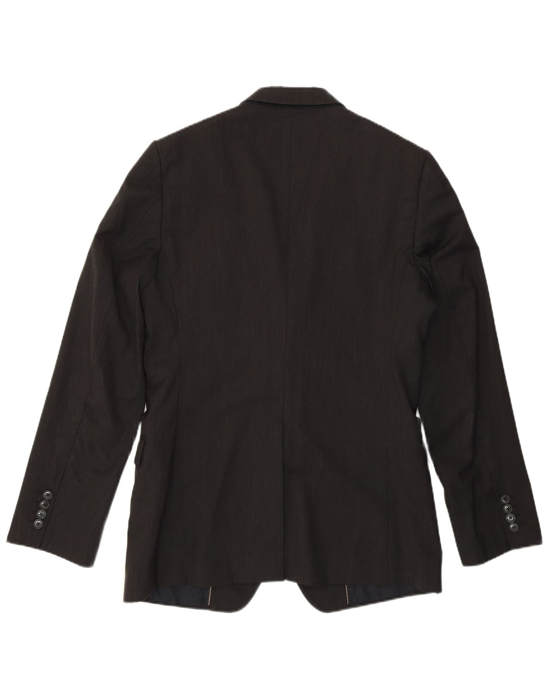 DOLCE & GABBANA Chaqueta tipo blazer de 2 botones para hombre IT 50 Large gris a rayas