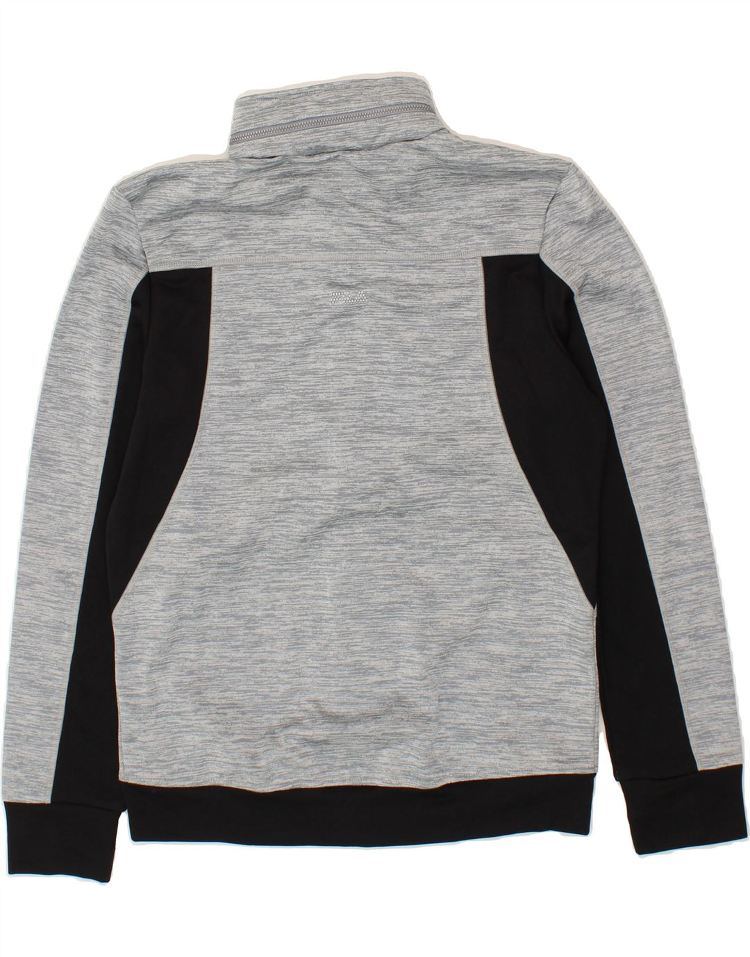 FILA Hombre Chándal Top Chaqueta Pequeña Gris Colorblock Poliéster