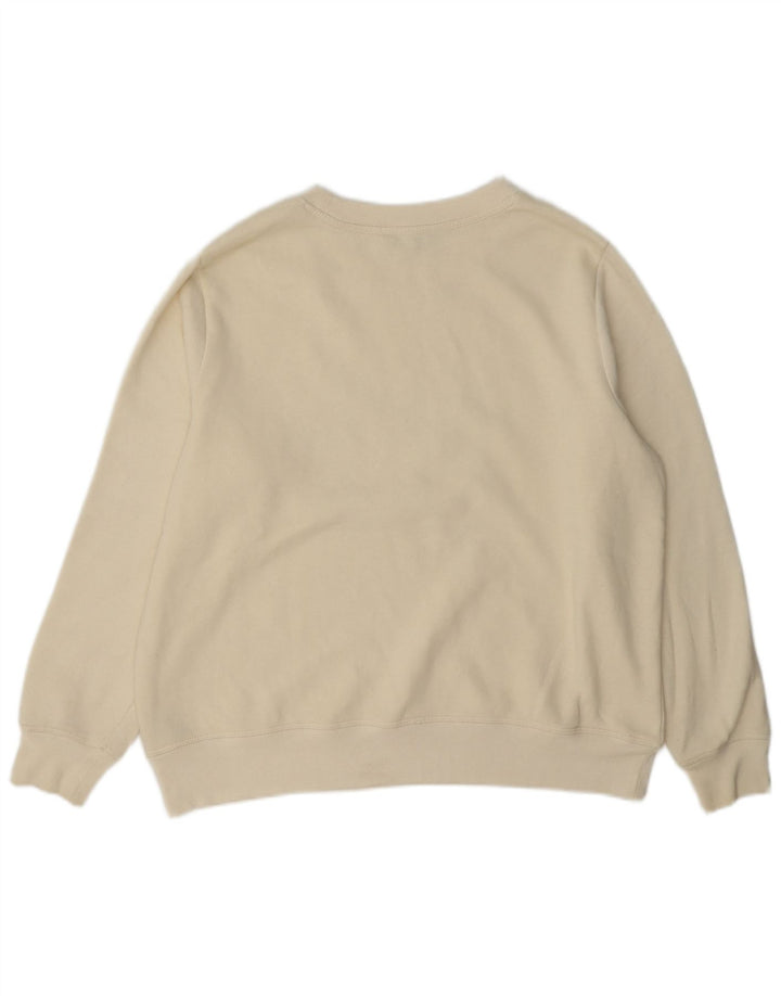 Marks & Spencer - Sudadera gráfica para mujer, talla 40, color blanco roto