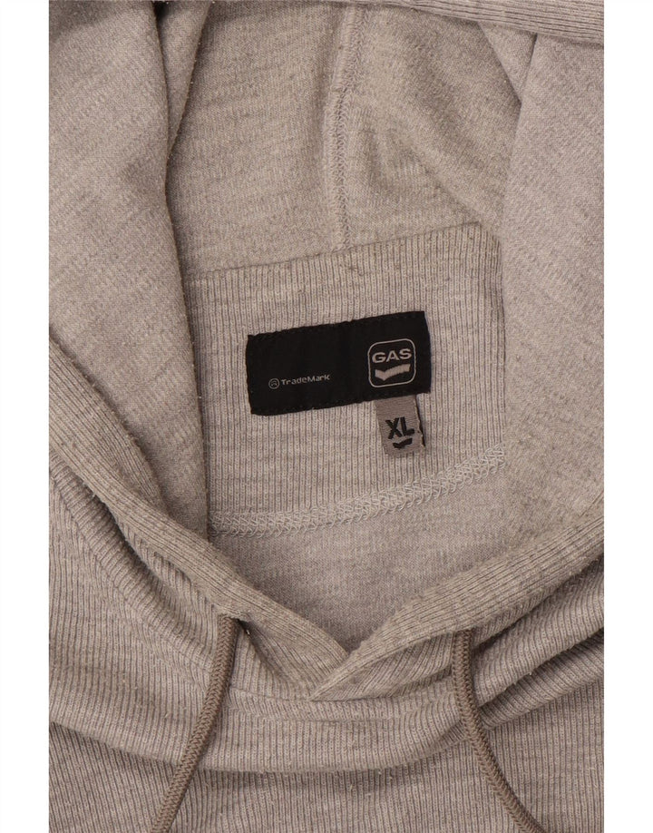 Gas Hombre Sudadera Con Capucha Jumper XL Gris