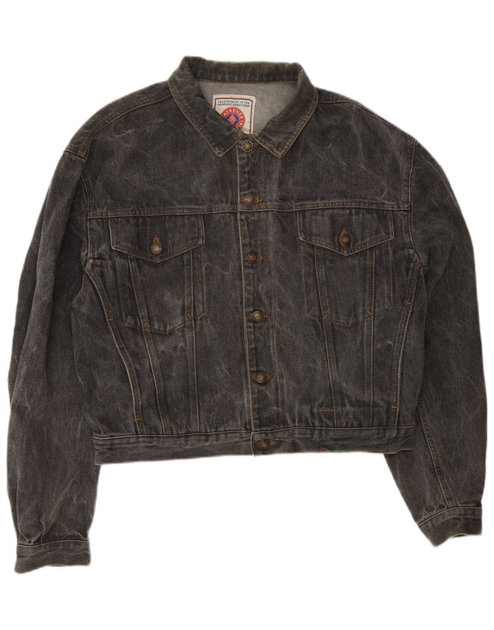 Tavarner Chaqueta vaquera para mujer UK 44 Algodón gris medio