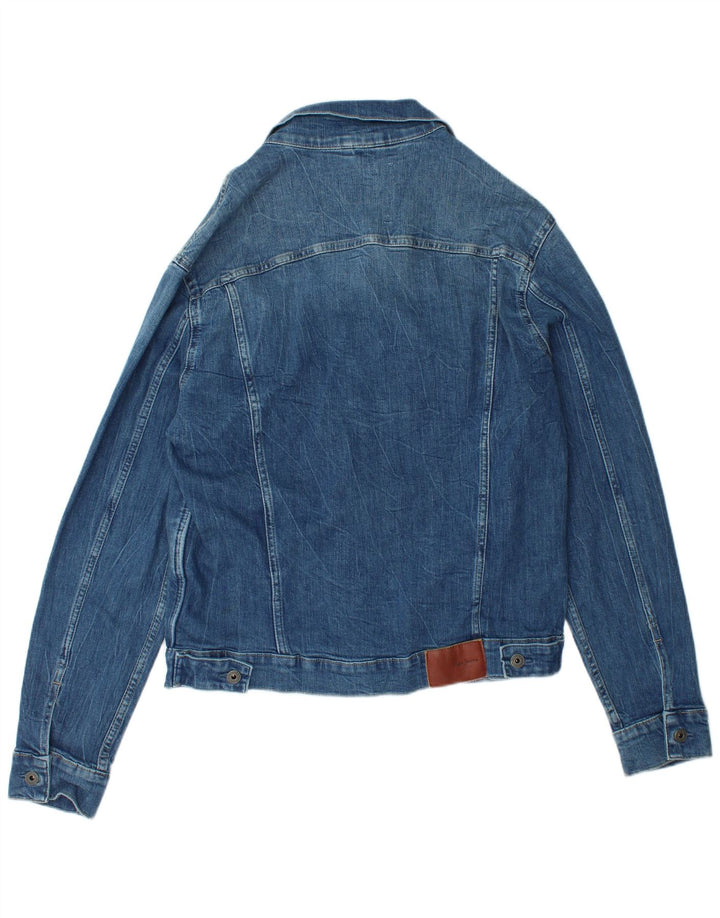 PEPE Jeans Chaqueta vaquera para hombre UK 40 Large Algodón azul