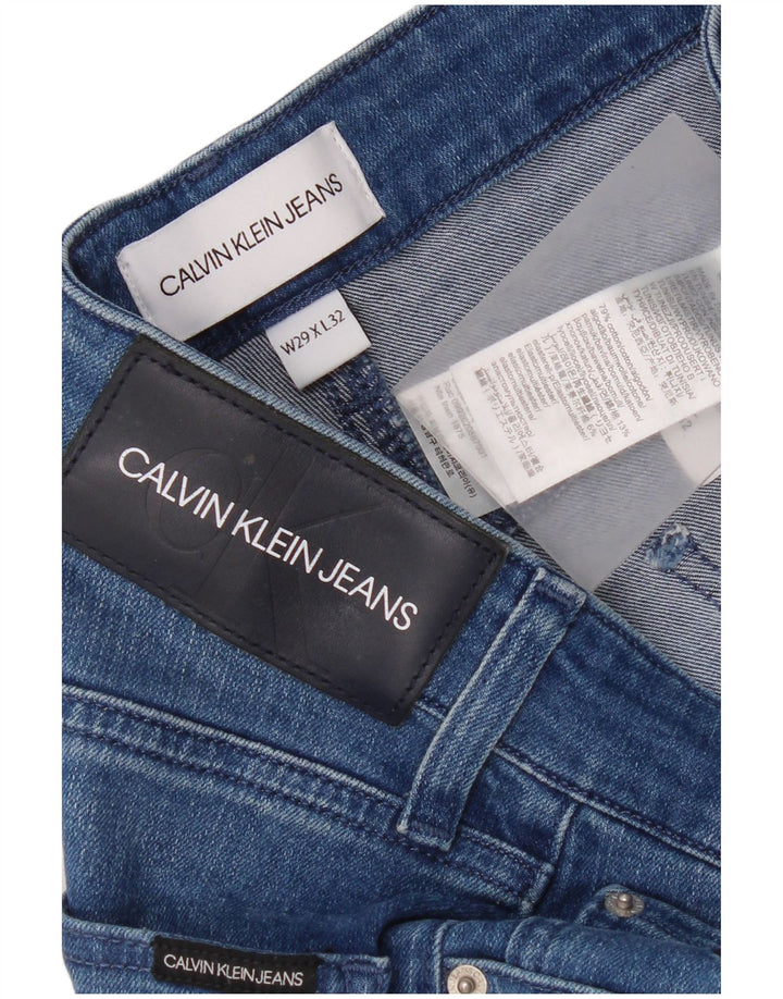 Calvin Klein Jeans ajustados para hombre W29 L27 Algodón azul