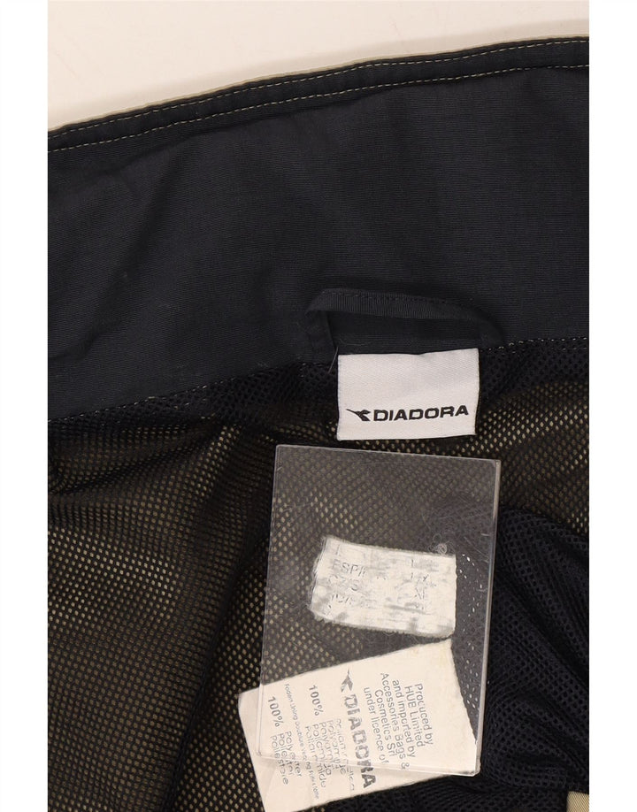 DIADORA Mens Rain Jacket UK 42 XL Khaki Polyamide Vintage Diadora and Second-Hand Diadora from Messina Hembry 