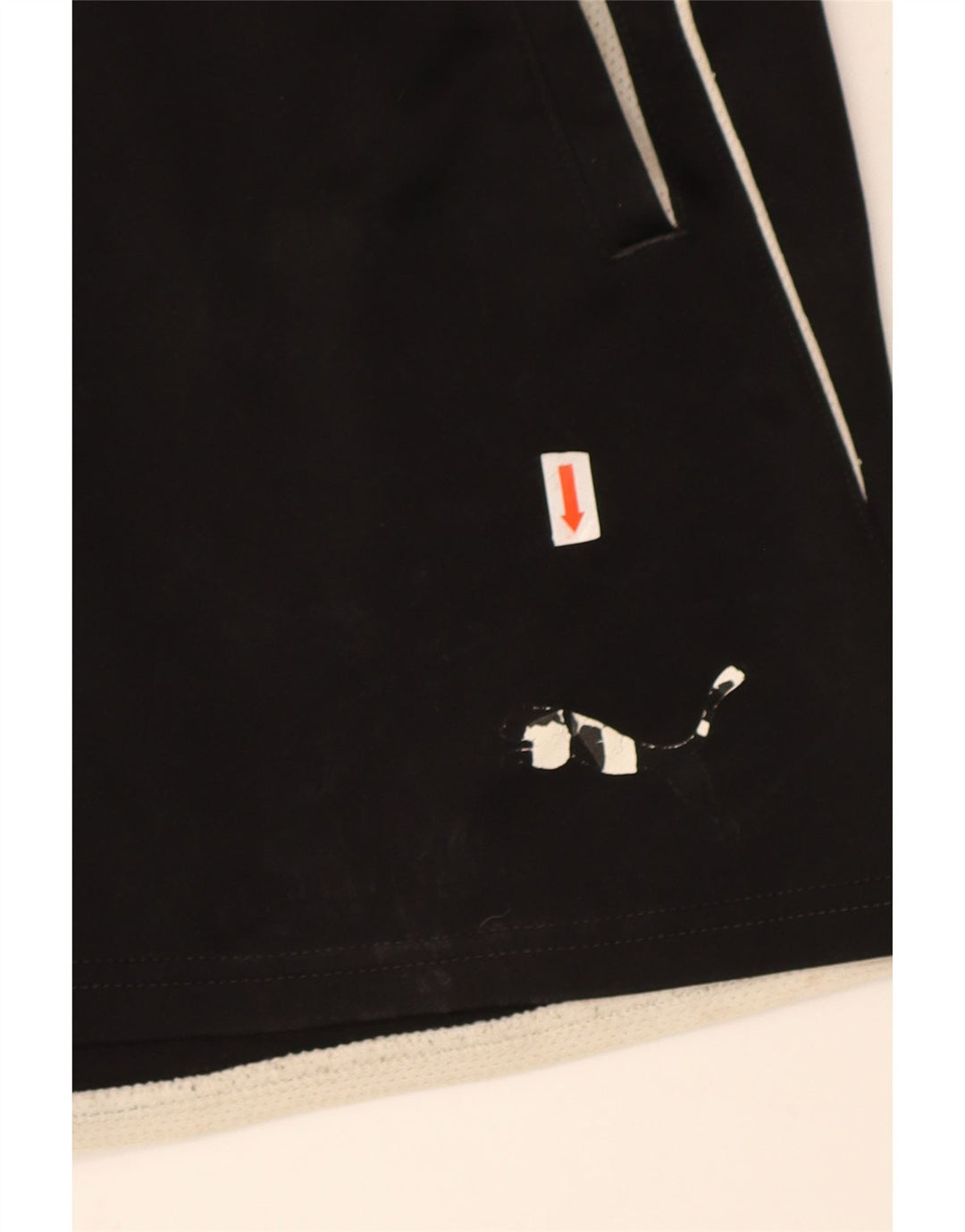 Puma Pantalones cortos deportivos para niño 13-14 años XL Negro Poliéster