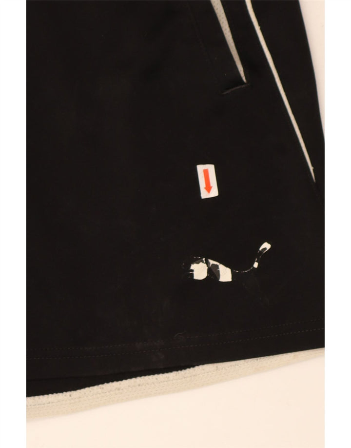 Puma Pantalones cortos deportivos para niño 13-14 años XL Negro Poliéster