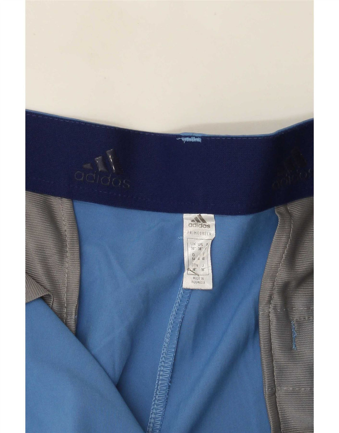 Adidas Hombre Primegreen Chino Shorts W38 XL Poliéster Azul