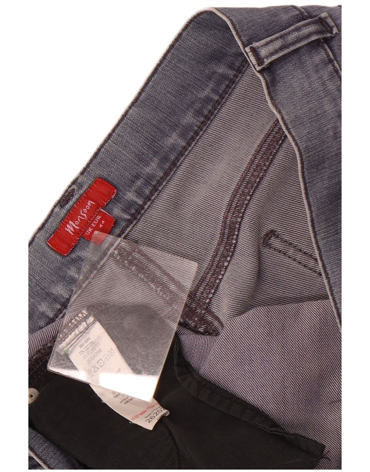 Monsoon Vaqueros rectos para mujer UK 46 Large W38 L31 Algodón azul