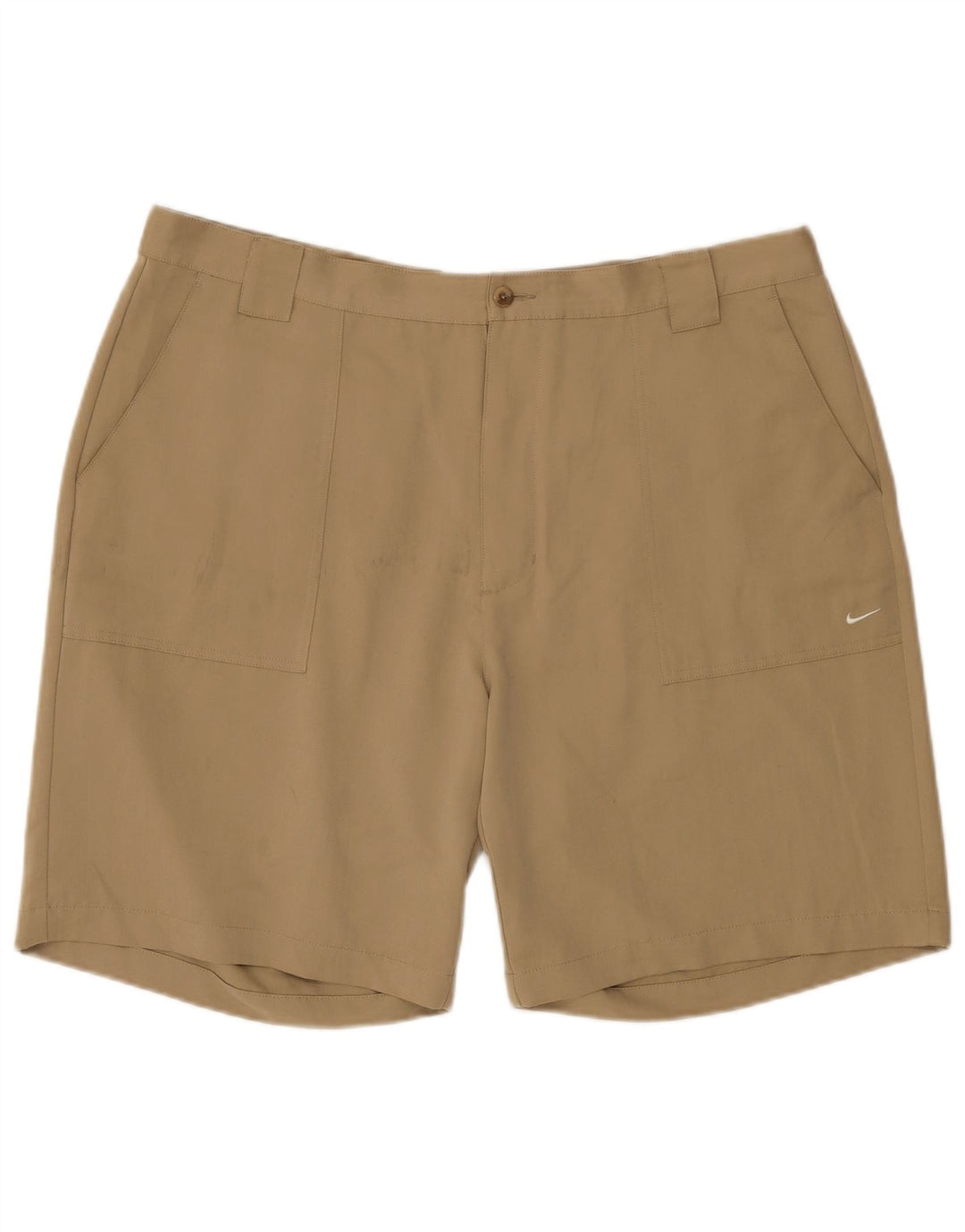 Pantalones cortos chinos Nike para hombre W40 XL Poliéster beige