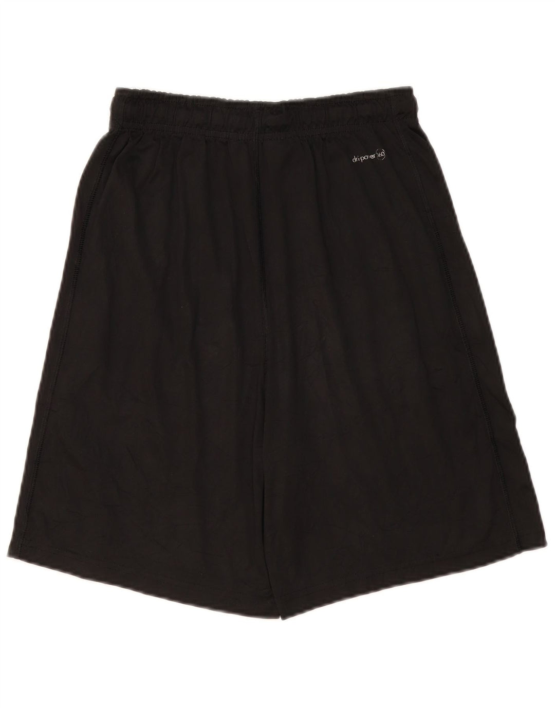 RUSSELL ATHLETIC Pantalones cortos deportivos Dri-Power para hombre, poliéster negro pequeño