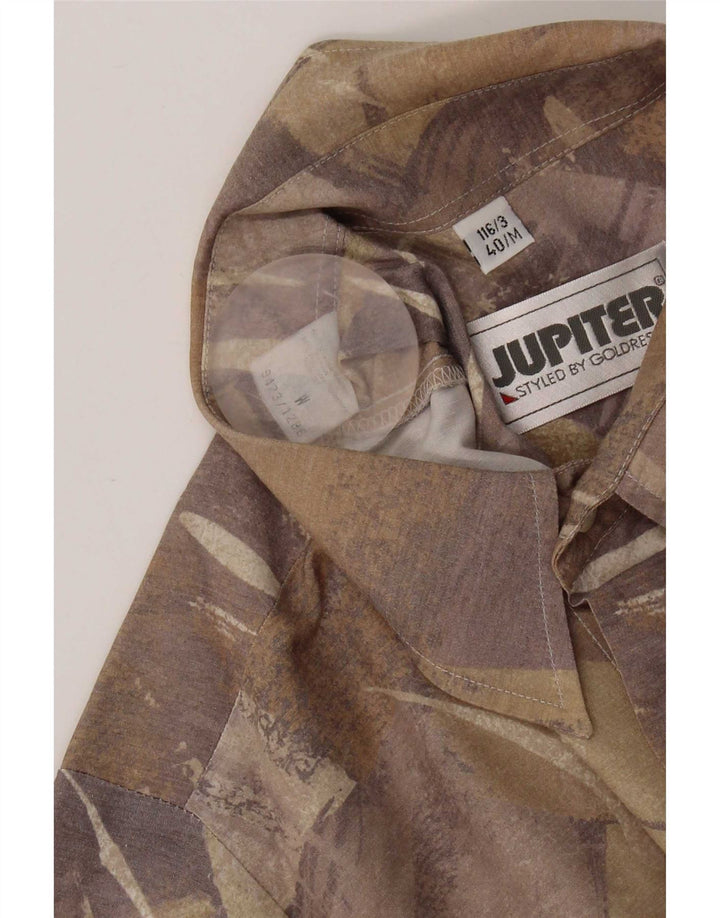 Camisa Júpiter Mujer Estampado Abstracto Talla 40 Viscosa Marrón Medio