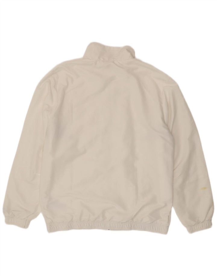 Puma Mujer Graphic Chándal Top Chaqueta Grande Blanco Colorblock Poliéster