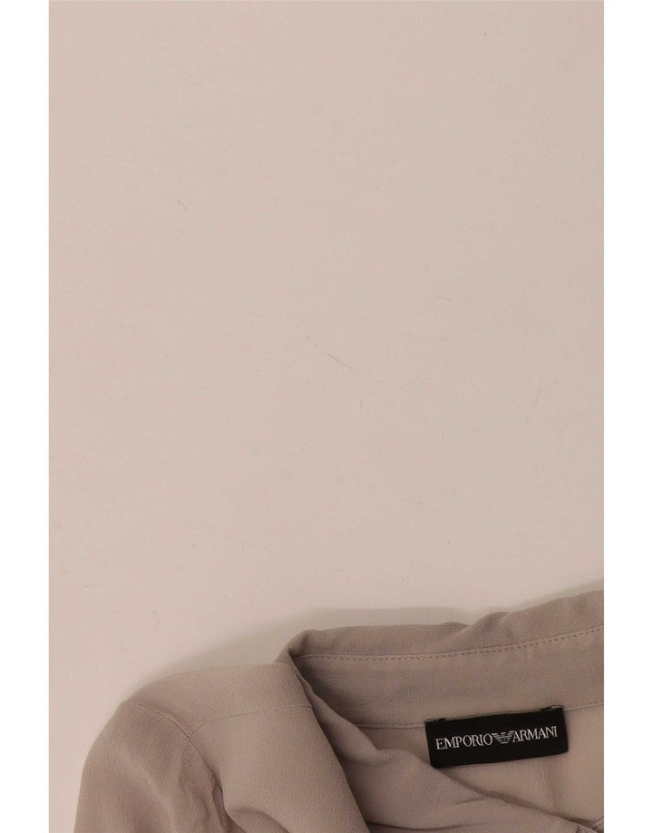 Emporio Armani Camisa para mujer Reino Unido 10 Pequeño Gris