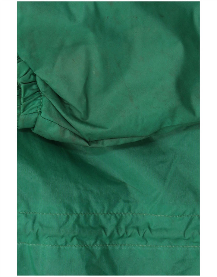 K-Way Chaqueta impermeable con capucha para hombre UK 42 XL Poliamida verde